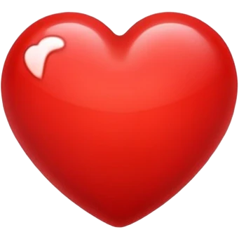 red heart emoji