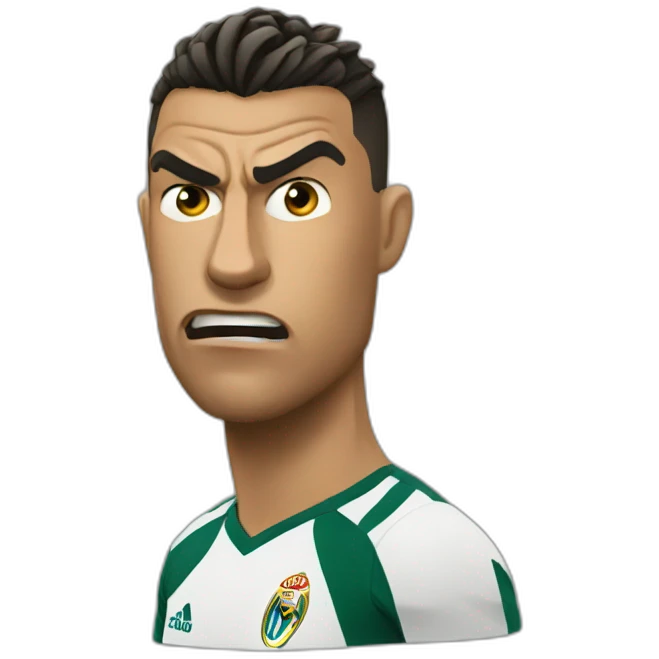 Ronaldo-angry emoji