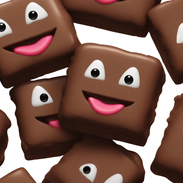 Brownie teeth emoji