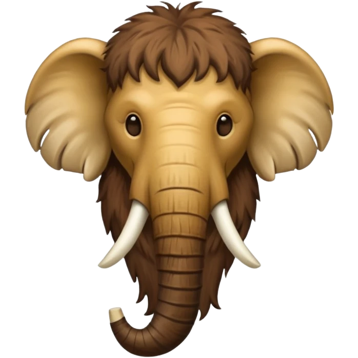 mammoth head emoji