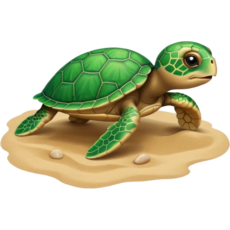 Baby sea turtle emoji