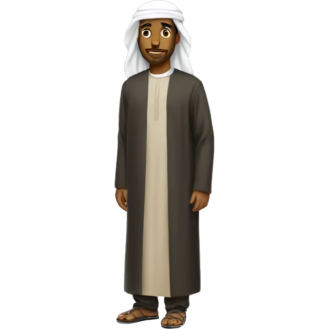 Saudi clothes  emoji