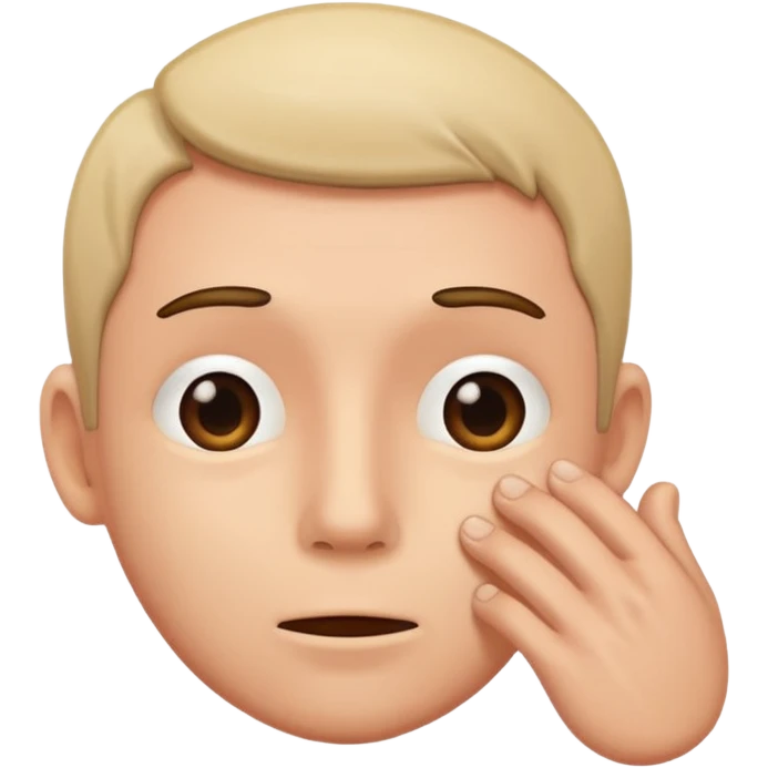 perdon scratching penis emoji