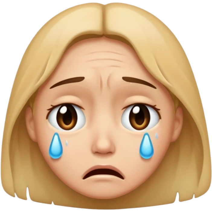 crying face emoji emoji
