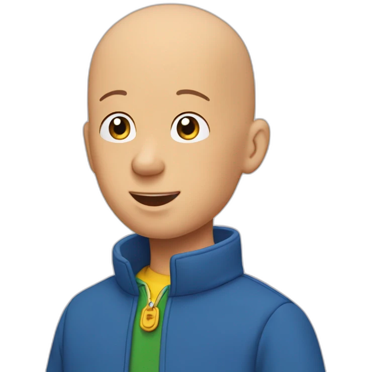 caillou chamailow  emoji