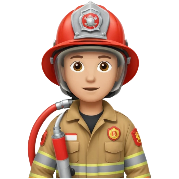 Firefighter with Hose emoji