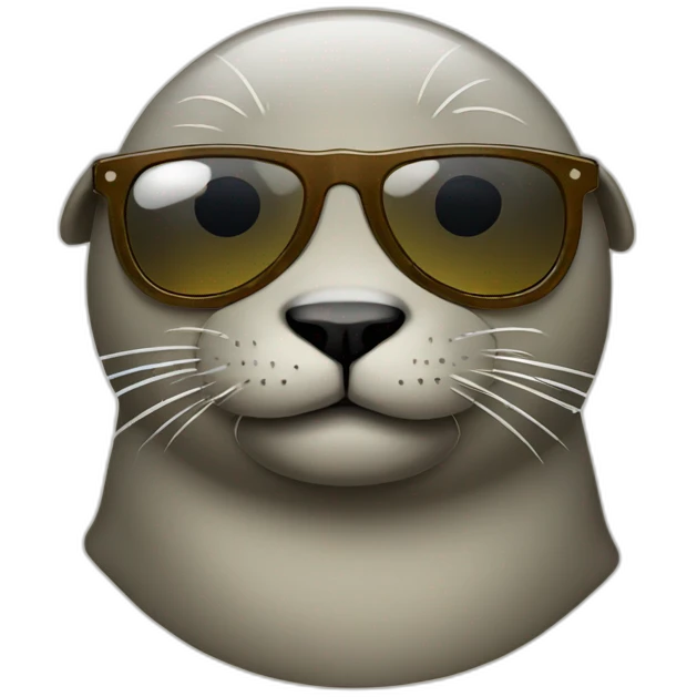 seal-with-sunglasses-and-big-smile emoji