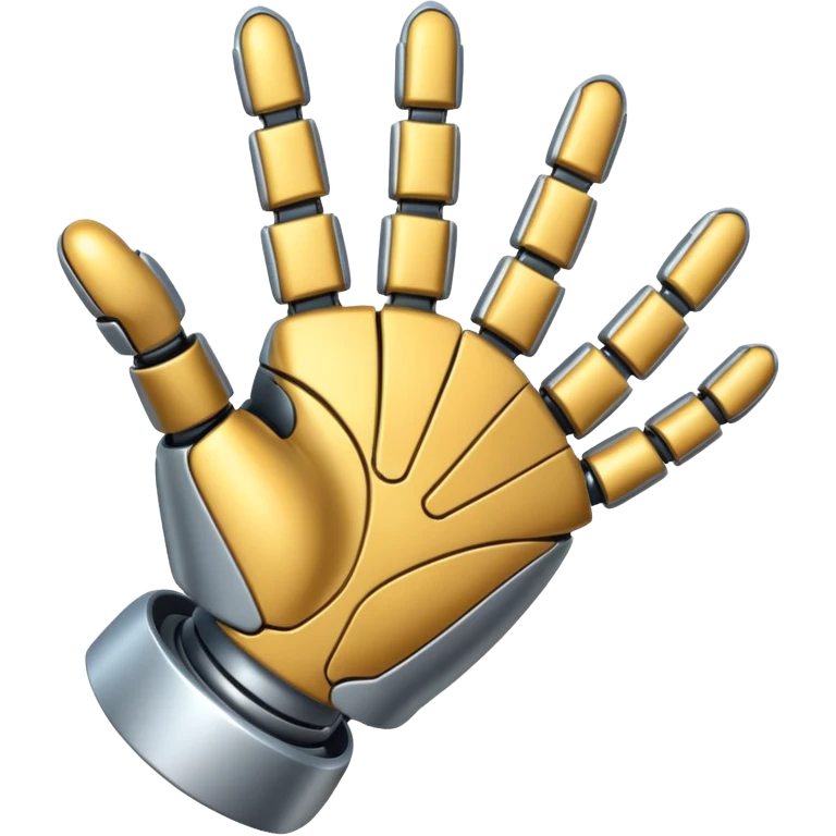 robot hand emoji