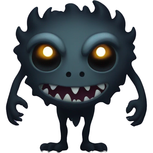 Shadow monster  emoji