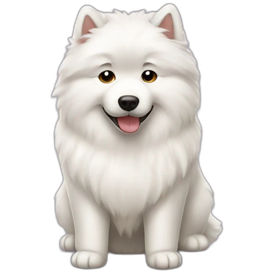 Samoyed emoji