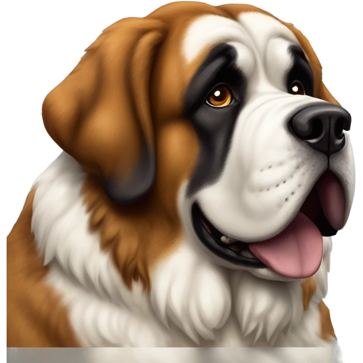 Dog San Bernardo  emoji