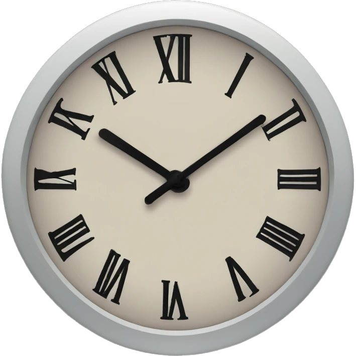 Clock emoji