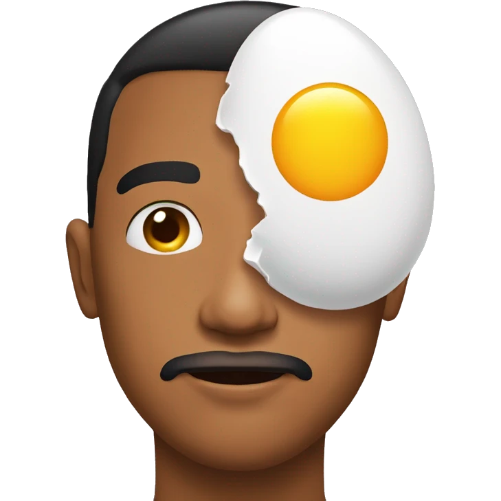Egg on man’s face emoji