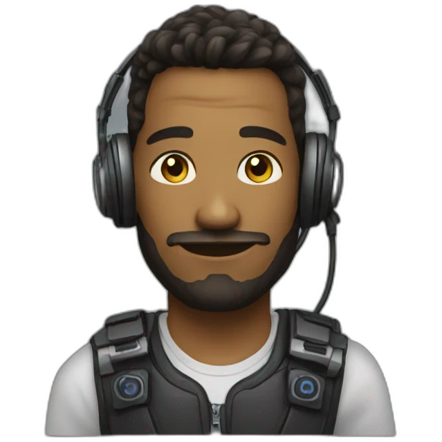 Techno gamer emoji