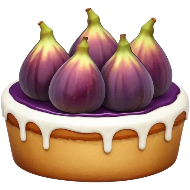 Cakes of figs emoji