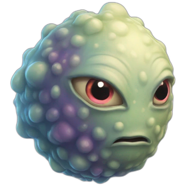 Extra-dimensional creature beyond recognition emoji