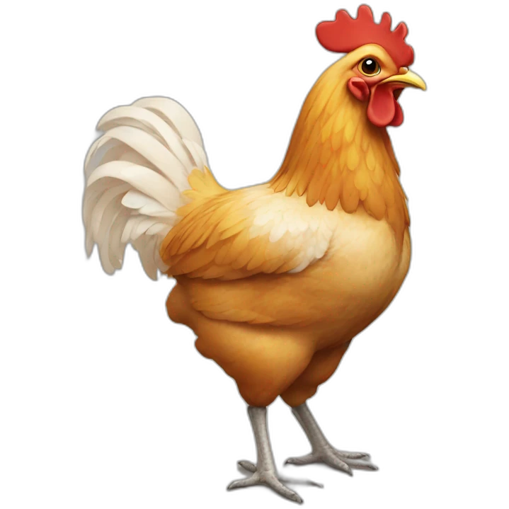 chicken emoji