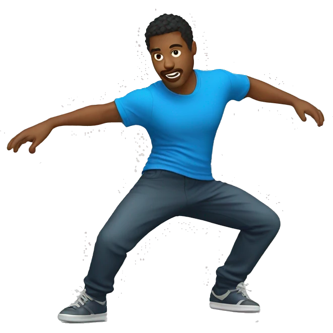 large break dance emoji