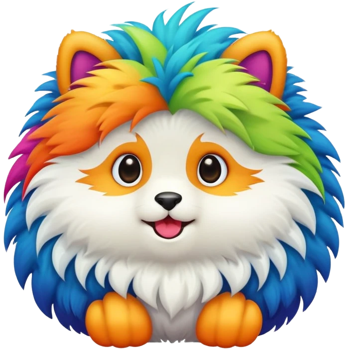 cute animal cartoon character emoji