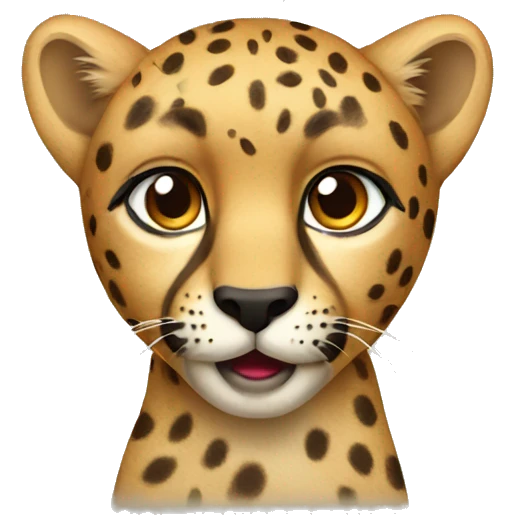 Cheetah emoji