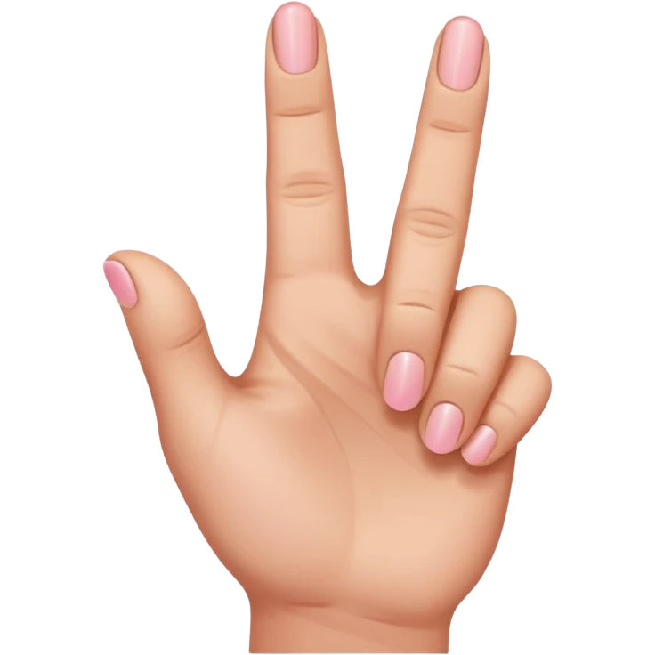 Like the middle finger flipping off emoji but with the pinky finger only (pinky finger flipping off) emoji