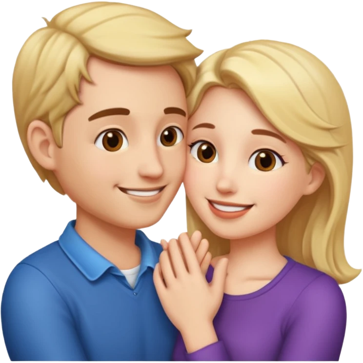 couple kissing emoji
