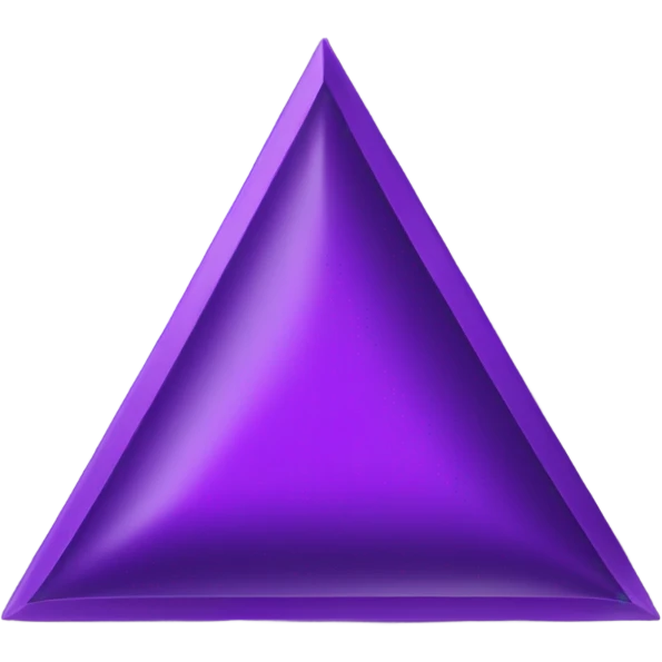 Purple triangle emoji