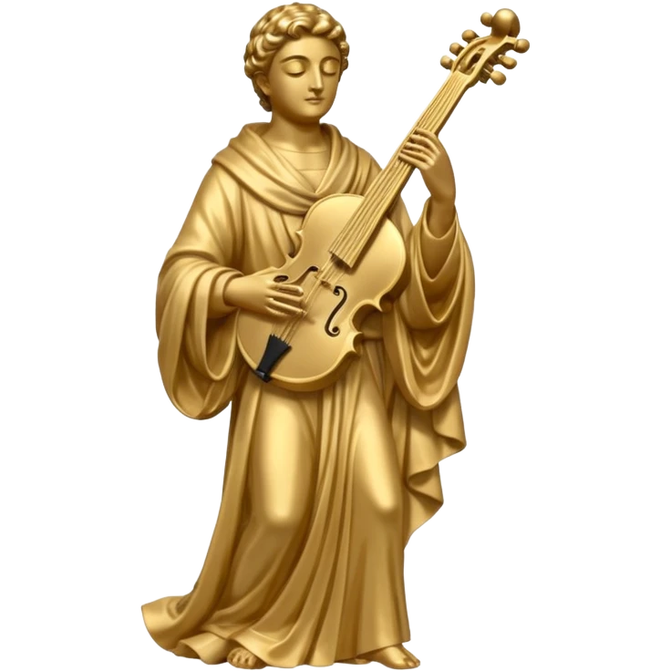 musician statue emoji