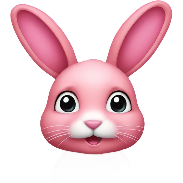 pink bunny emoji