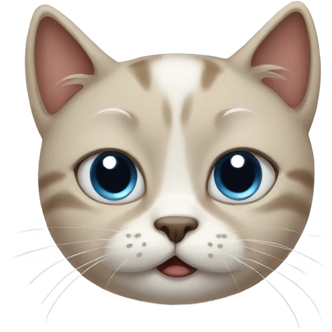 Cat with crying eyes  emoji