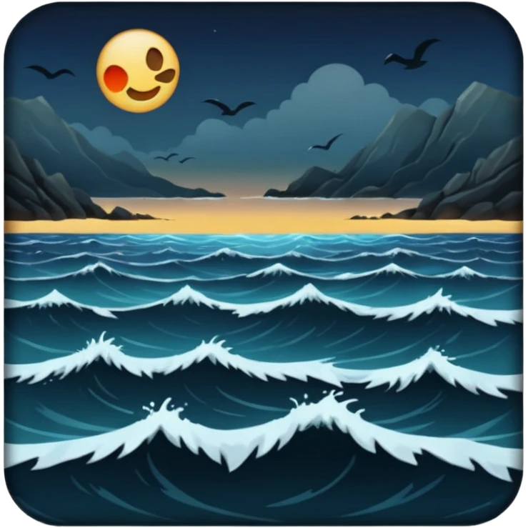 black sea emoji
