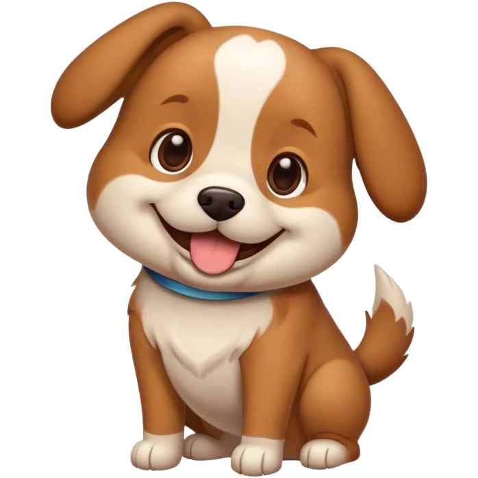 인사를 하고 있는 강아지 emoji