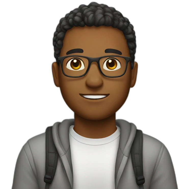 Gestresster Student emoji