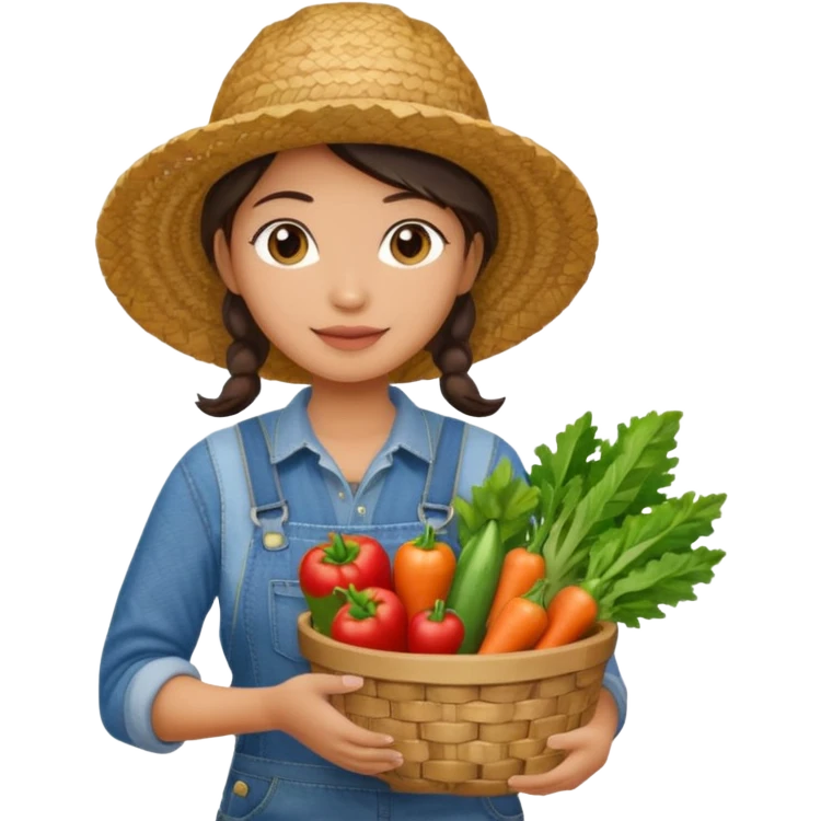 female farmer emoji