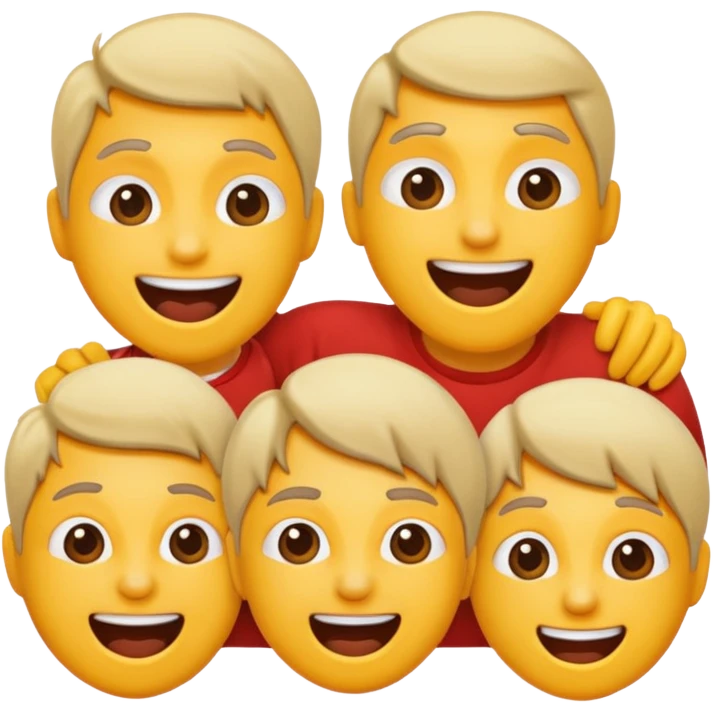 Eine Gruppe die Scheiße baut emoji