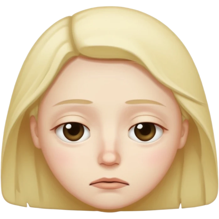 a sleepy and tired person emoji
