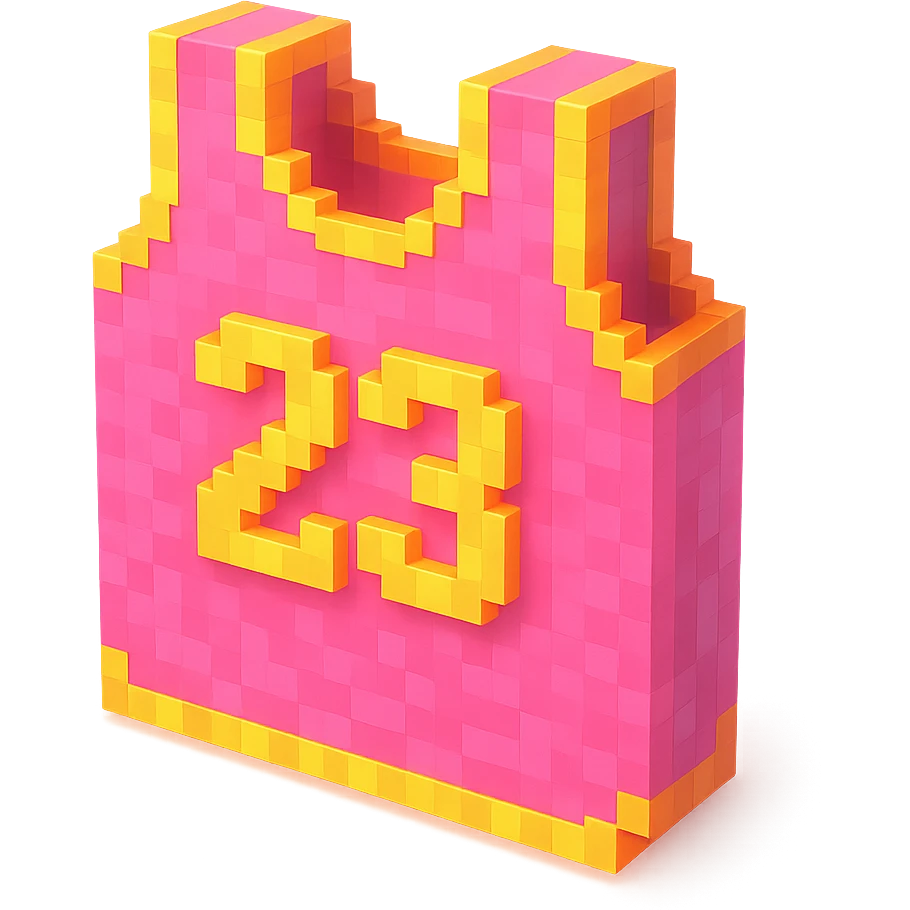 светящейся розовая баскетбольная майка с надписью "23", no background emoji