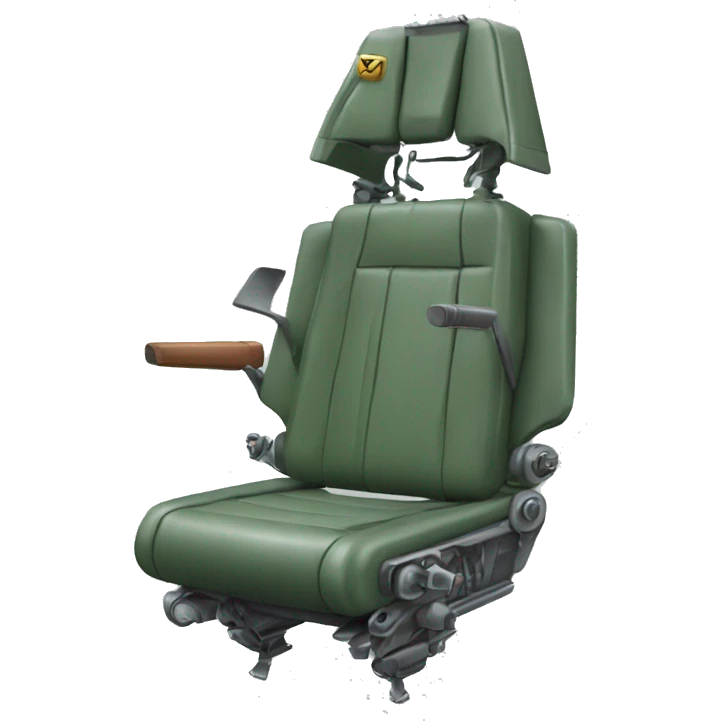 ejector seat facing forward emoji