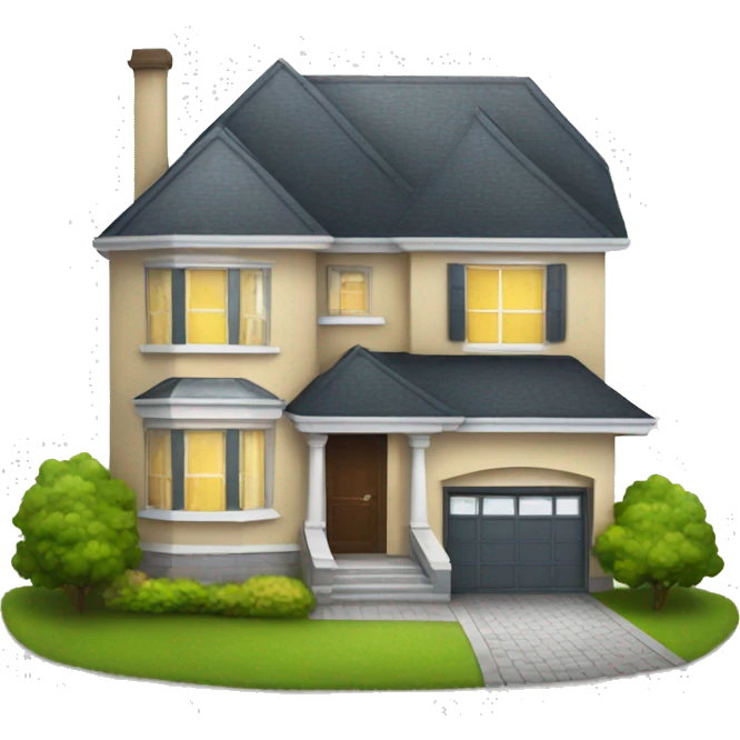Real estate home emoji