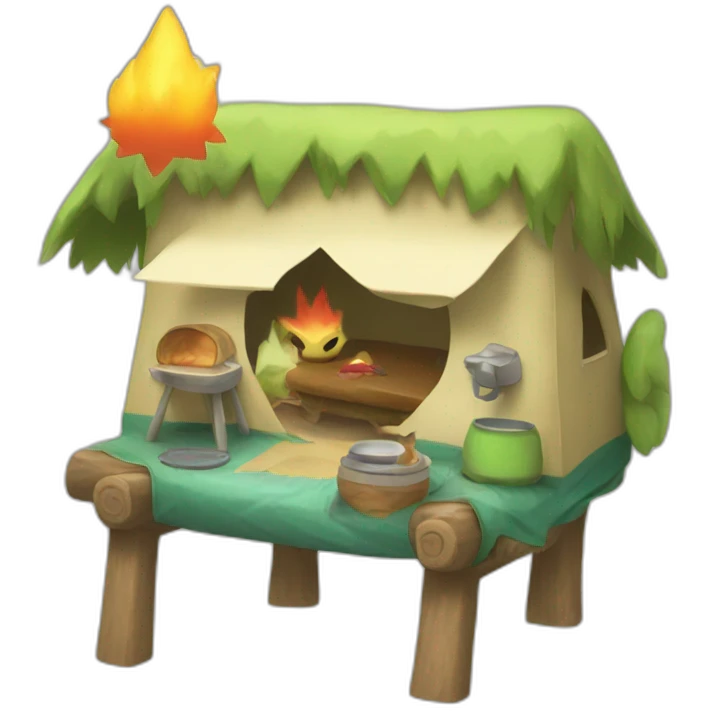 Pokemon camp emoji