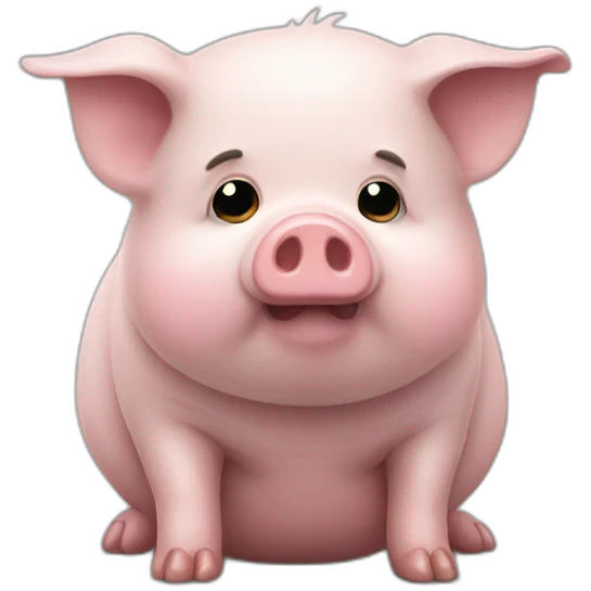 Piggie triste emoji