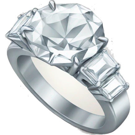 Diamond ring emoji