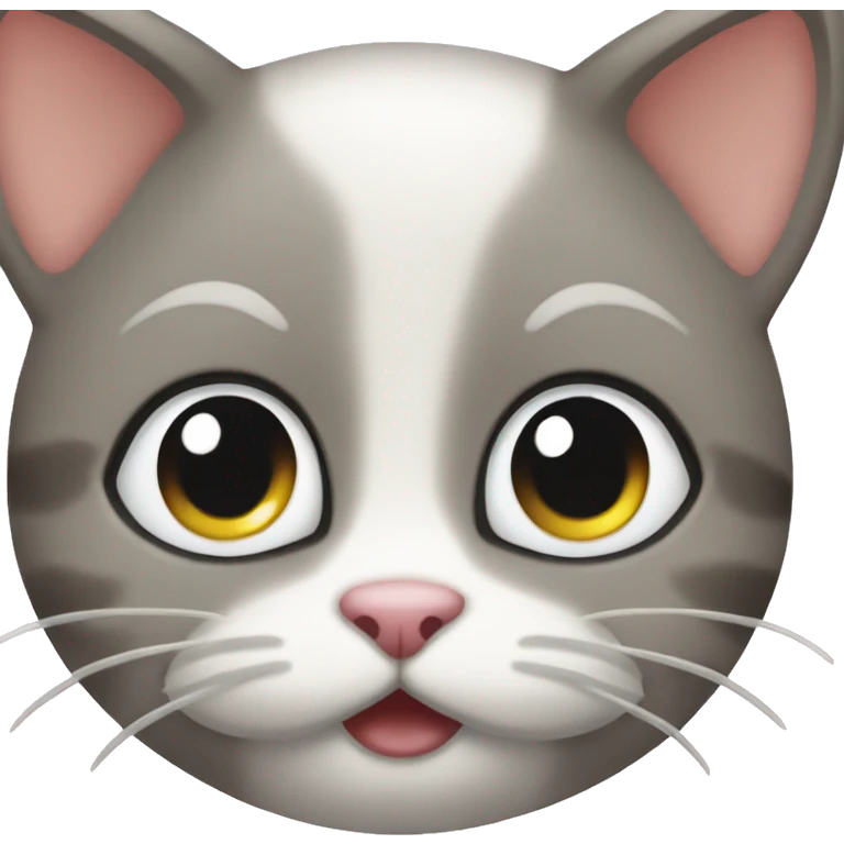 Cute cat face emoji