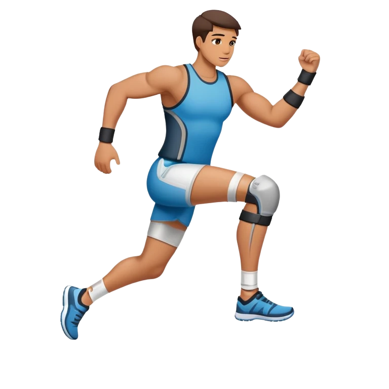 Rodilla con una rodillera emoji