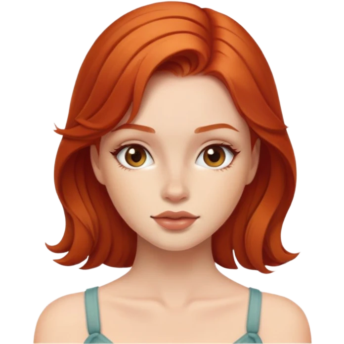 Redhead sex girl  emoji