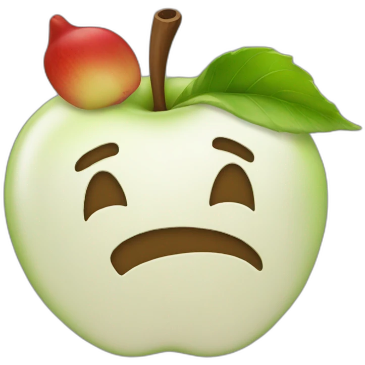 apple cursor emoji