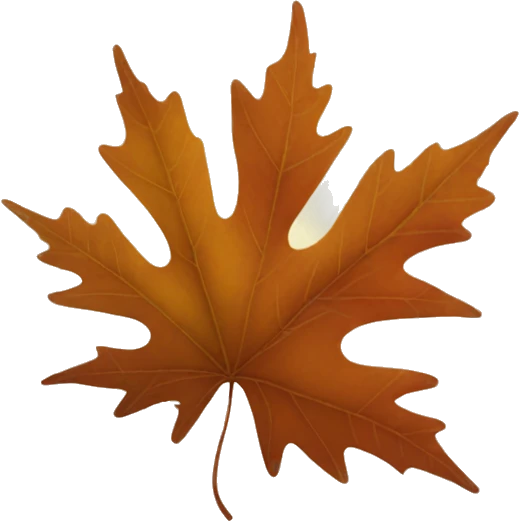 Fall leaves emoji