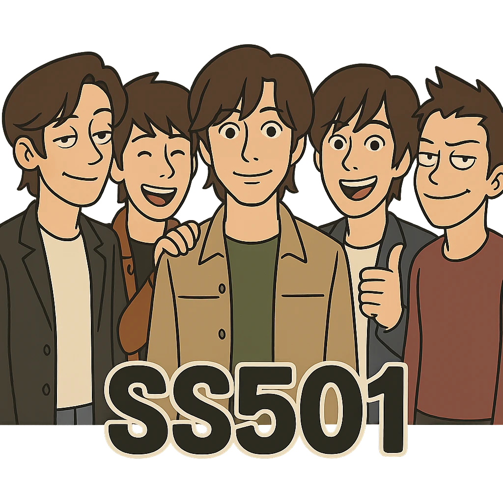 SS501 group portrait emoji