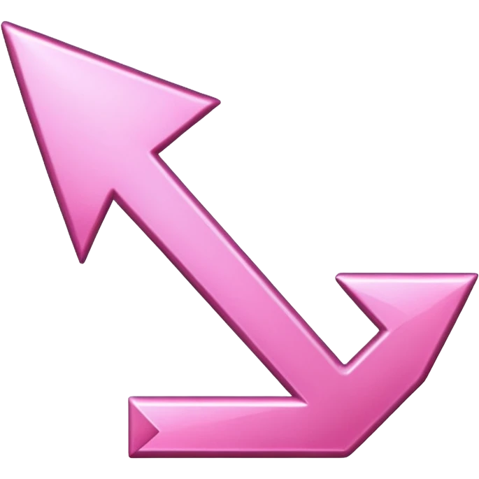 Pink go back u shape arrow  emoji