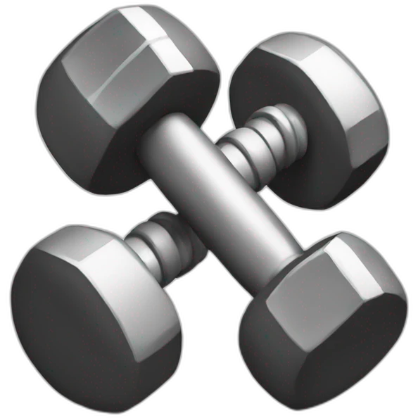 light dumbbell emoji